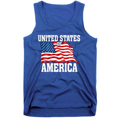 United States Of America Us Flag 4th Of July Gift Tank Top