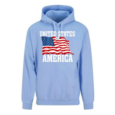 United States Of America Us Flag 4th Of July Gift Unisex Surf Hoodie