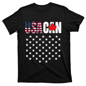 United States Of America With 51 Stars Canada As 51st State T-Shirt