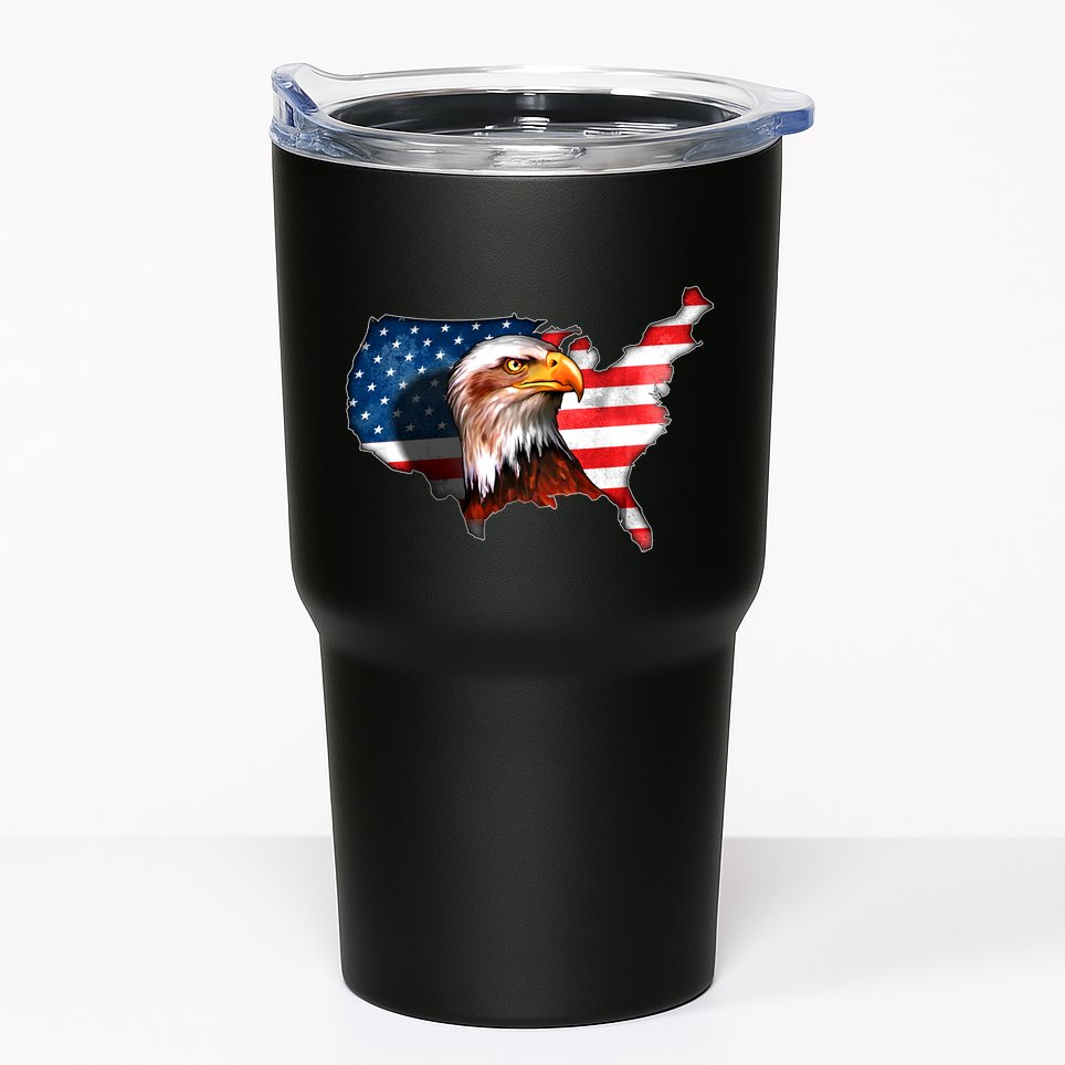 United States Of America Bald Eagle Tumbler