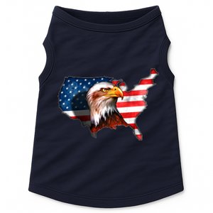 United States Of America Bald Eagle Doggie Tank