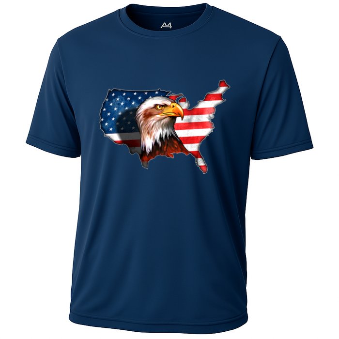 United States Of America Bald Eagle Performance Shirt