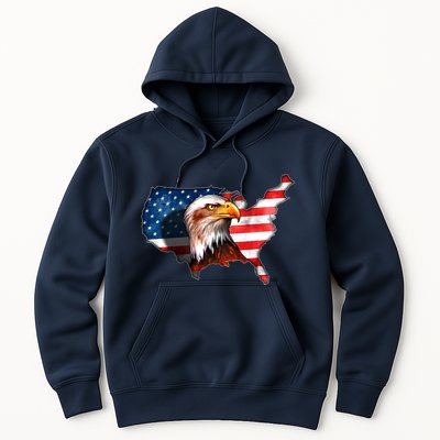 United States Of America Bald Eagle Hoodie