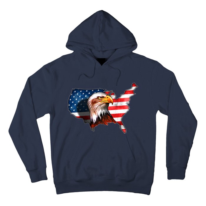 United States Of America Bald Eagle Hoodie