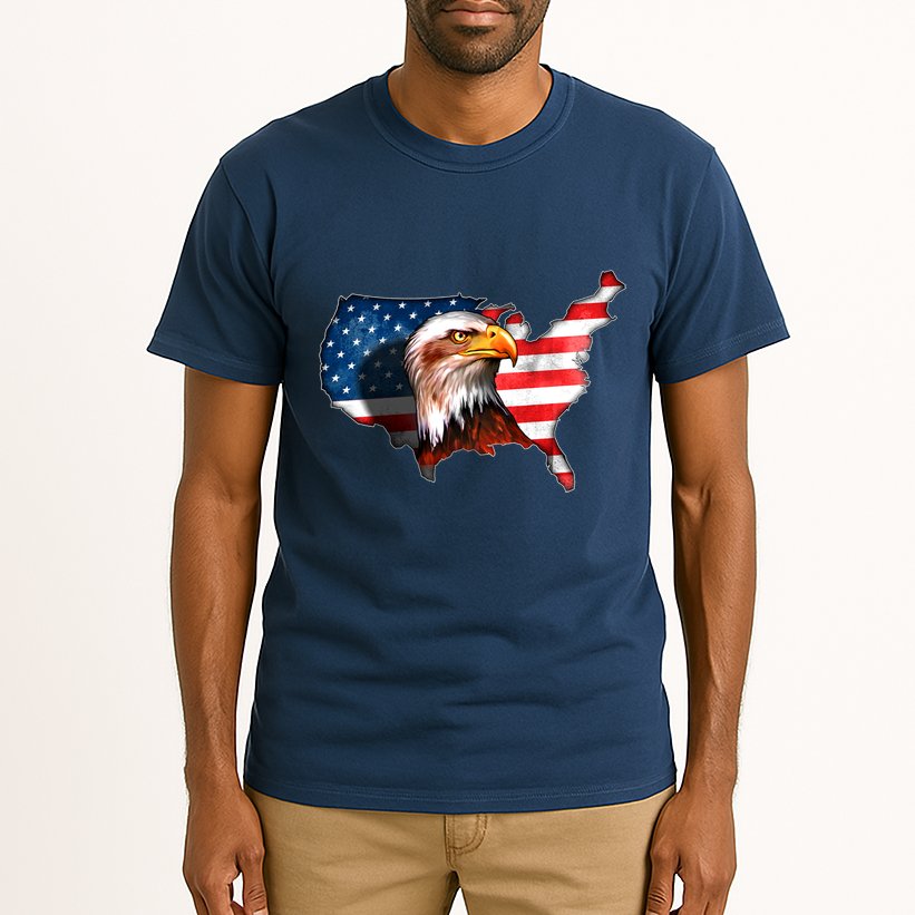 United States Of America Bald Eagle Tall T-Shirt