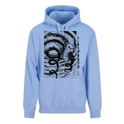 Uzumaki Spiral Obsession Swirl Unisex Surf Hoodie