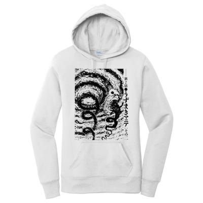 Uzumaki Spiral Obsession Swirl Women's Pullover Hoodie