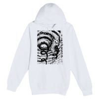 Uzumaki Spiral Obsession Swirl Premium Pullover Hoodie