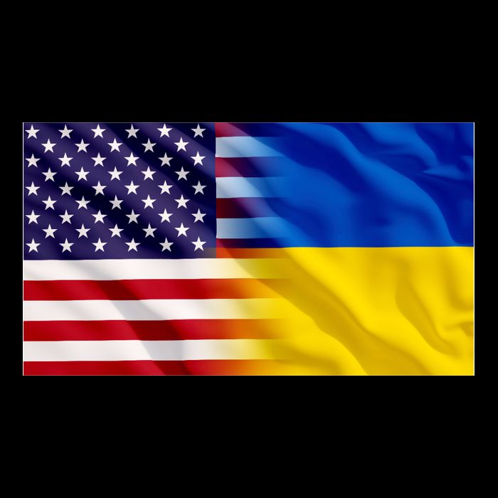 United States Of America I Stand With Ukraine Flag Support Impact Tech Backpack