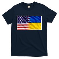 United States Of America I Stand With Ukraine Flag Support T-Shirt