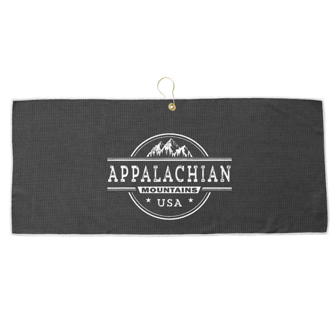 United States Oldest Mountain Range Appalachian Mountains Large Microfiber Waffle Golf Towel