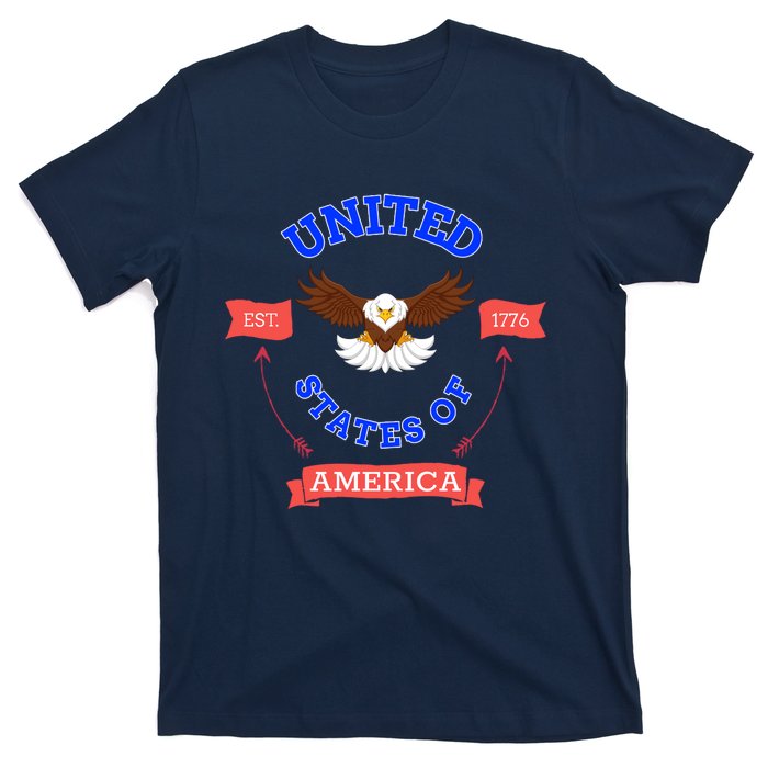 United States Of America Est 1776 Gift T-Shirt