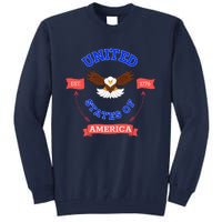 United States Of America Est 1776 Gift Tall Sweatshirt