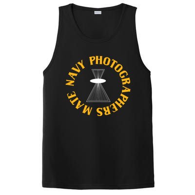 United States Of America Navy Photographer's Mate Insignia Funny Gift PosiCharge Competitor Tank