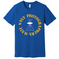 United States Of America Navy Photographer's Mate Insignia Funny Gift Premium T-Shirt