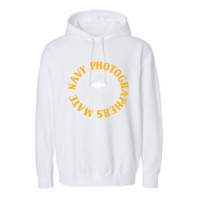 United States Of America Navy Photographer's Mate Insignia Funny Gift Garment-Dyed Fleece Hoodie