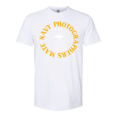 United States Of America Navy Photographer's Mate Insignia Funny Gift Softstyle CVC T-Shirt