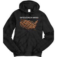 United Steaks Of America Map Tie Dye Hoodie