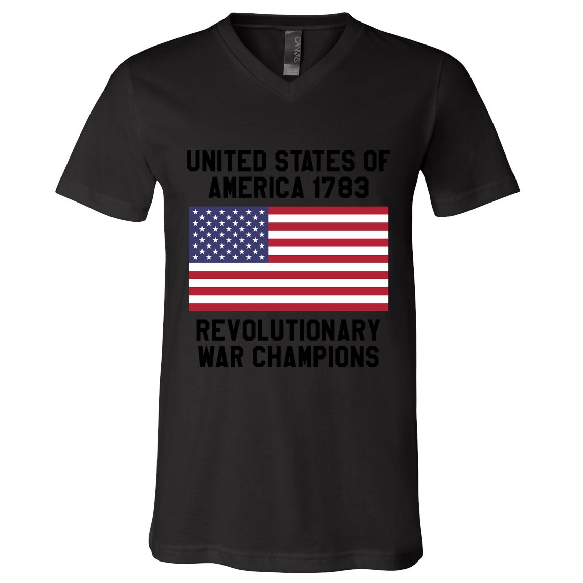 Unites States Of America 1783 – Revolutionary War Champions V-Neck T-Shirt