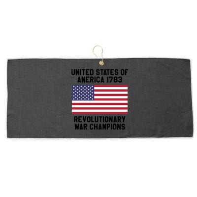 Unites States Of America 1783 – Revolutionary War Champions Large Microfiber Waffle Golf Towel