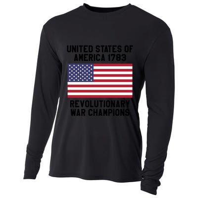 Unites States Of America 1783 – Revolutionary War Champions Cooling Performance Long Sleeve Crew