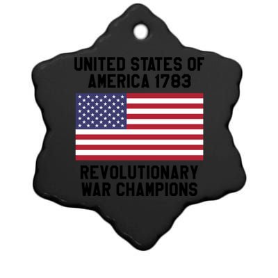 Unites States Of America 1783 – Revolutionary War Champions Ceramic Star Ornament