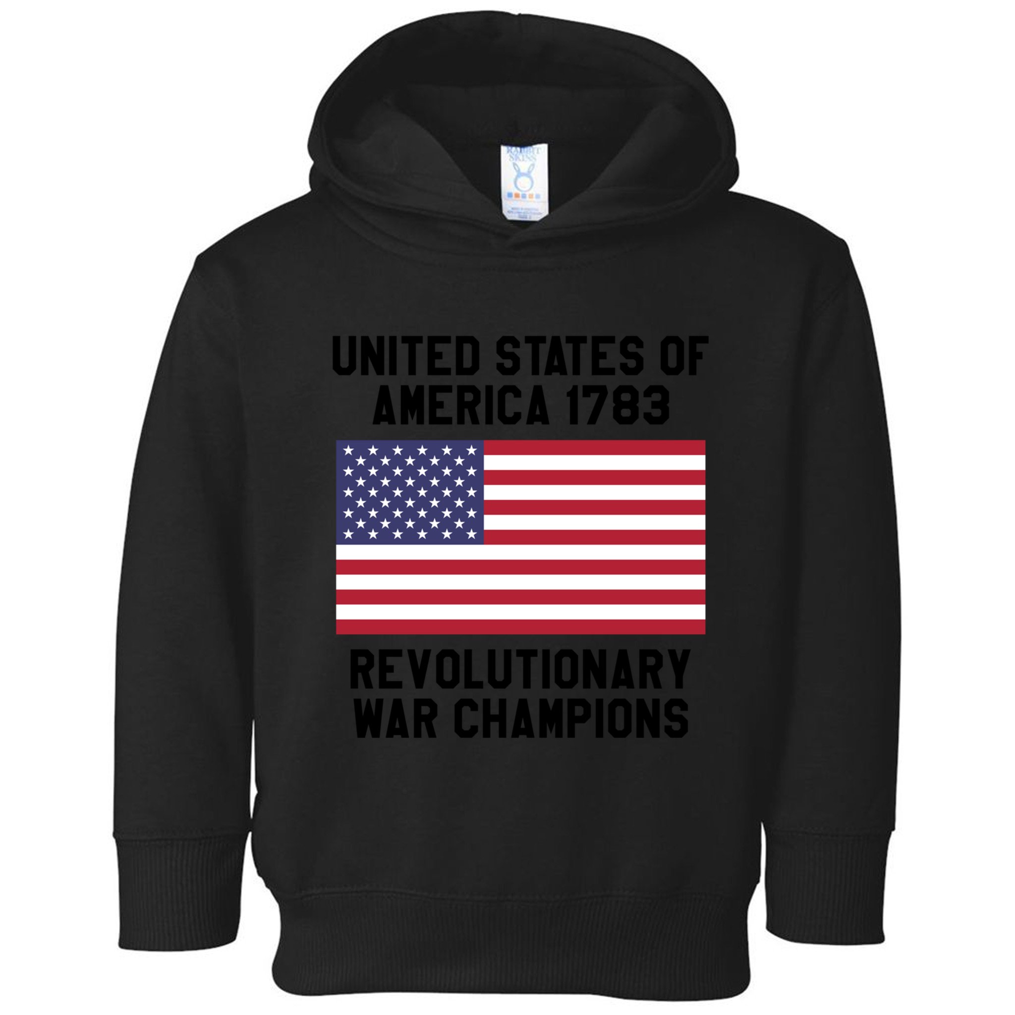 Unites States Of America 1783 – Revolutionary War Champions Toddler Hoodie