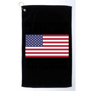 Unites States Of America 1783 – Revolutionary War Champions Platinum Collection Golf Towel