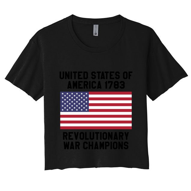 Unites States Of America 1783 – Revolutionary War Champions Crop Top