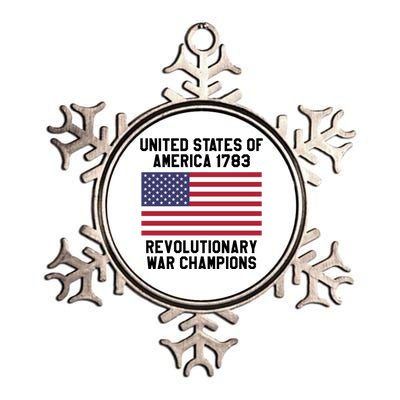 Unites States Of America 1783 – Revolutionary War Champions Metallic Star Ornament