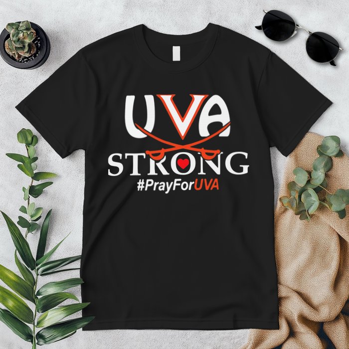 Uva Strong - Pray for UVA Premium T-Shirt