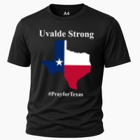 Uvalde Strong Pray For Texas Cooling Performance Crew T-Shirt