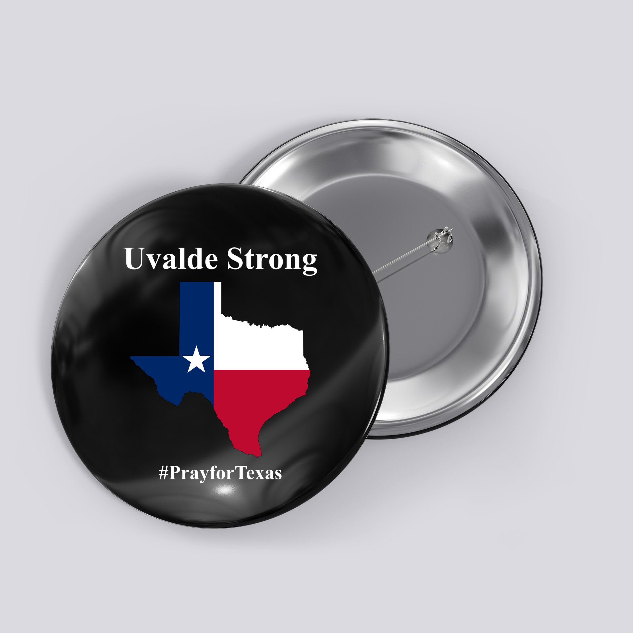 Uvalde Strong Pray For Texas Button