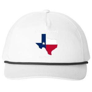 Uvalde Strong Pray For Texas Snapback Five-Panel Rope Hat