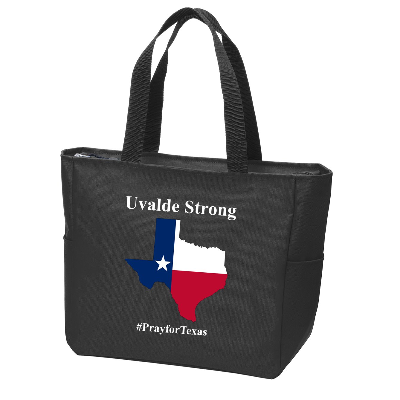 Uvalde Strong Pray For Texas Zip Tote Bag