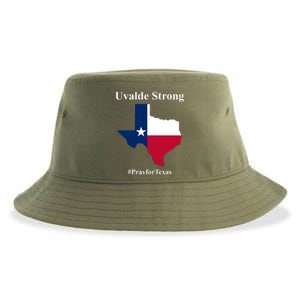 Uvalde Strong Pray For Texas Sustainable Bucket Hat