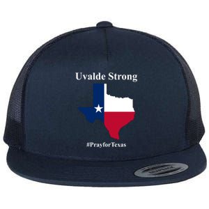 Uvalde Strong Pray For Texas Flat Bill Trucker Hat