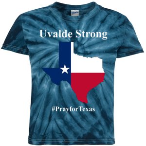 Uvalde Strong Pray For Texas Kids Tie-Dye T-Shirt