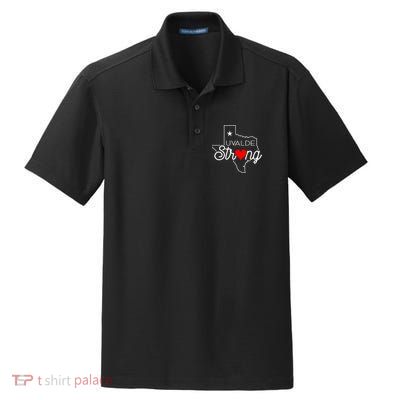 Uvalde Strong Pray For Texas Dry Zone Grid Polo