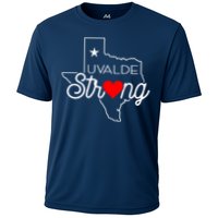 Uvalde Strong Pray For Texas Cooling Performance Crew T-Shirt