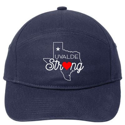 Uvalde Strong Pray For Texas 7-Panel Snapback Hat