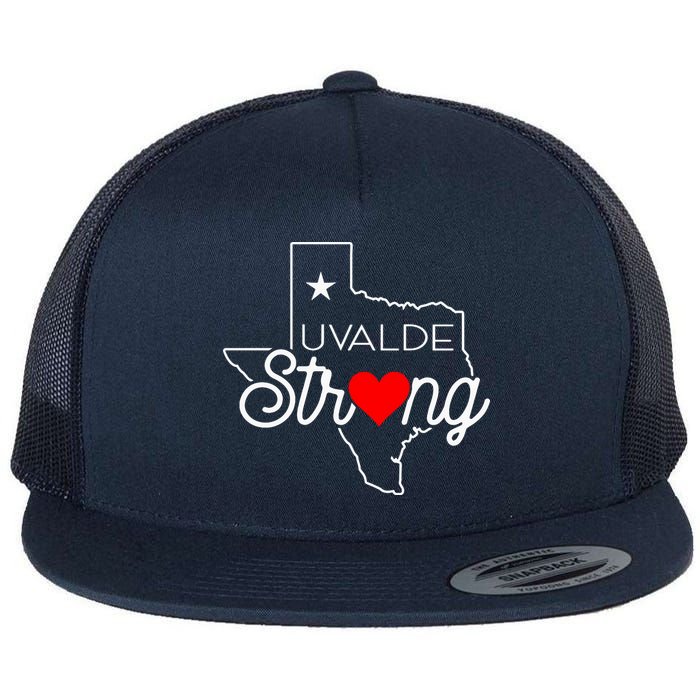Uvalde Strong Pray For Texas Flat Bill Trucker Hat