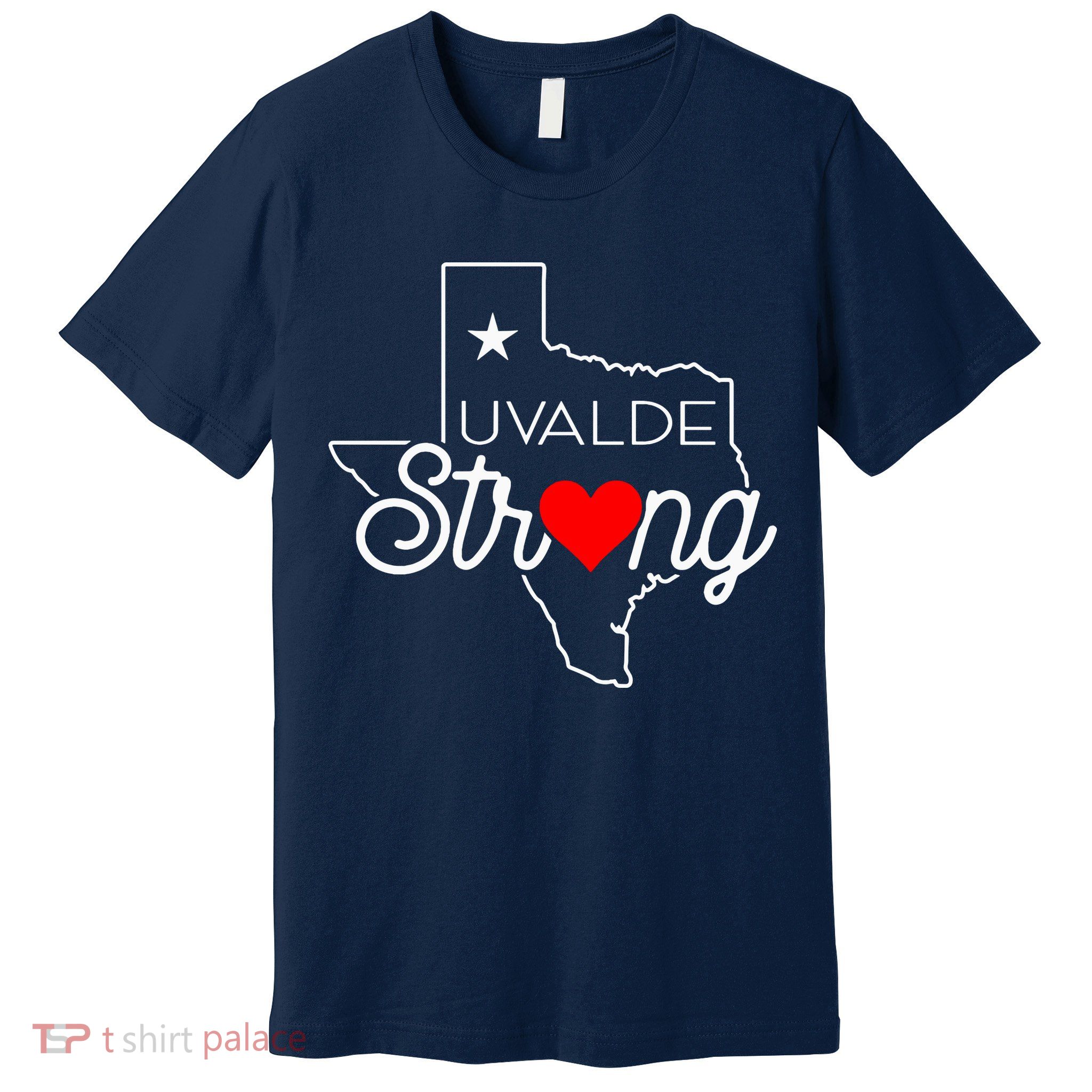 Uvalde Strong Pray For Texas Premium T-Shirt