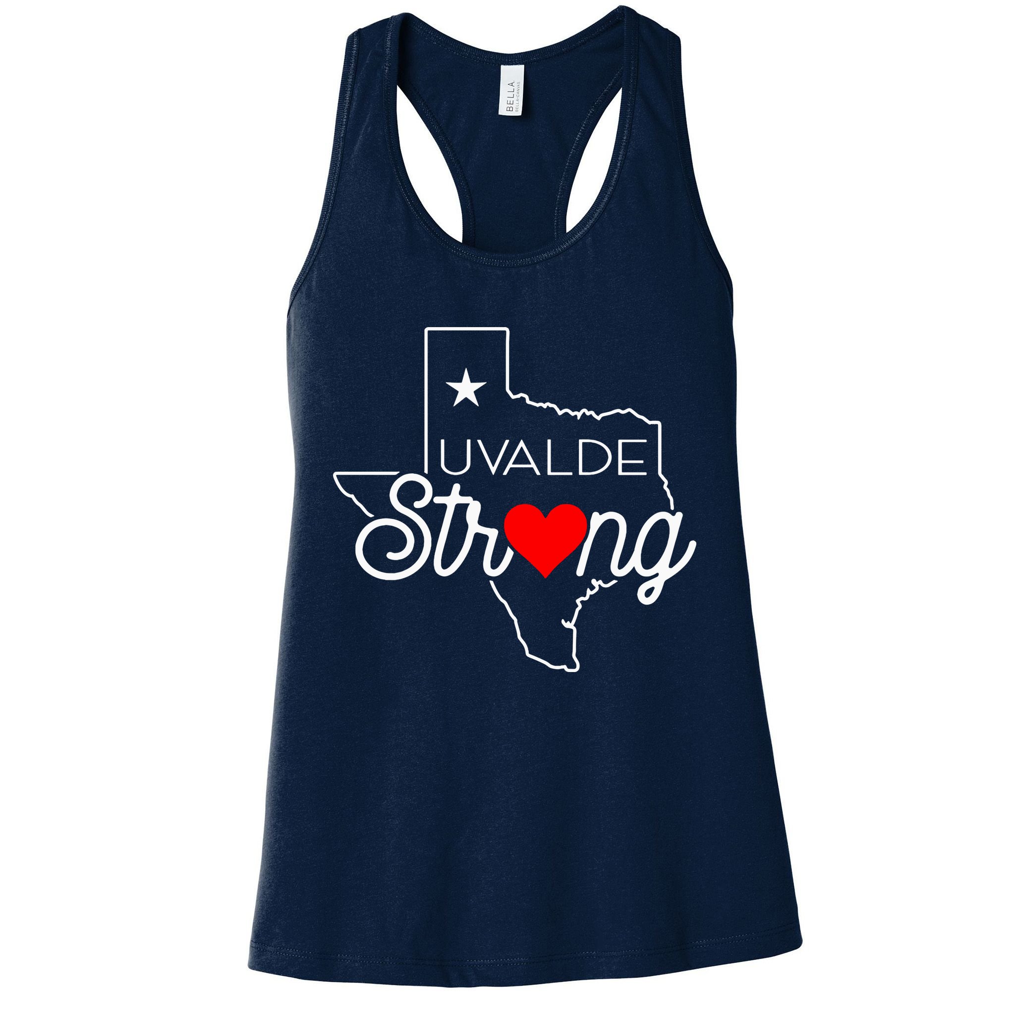 Uvalde Strong Pray For Texas Womens Tank Top