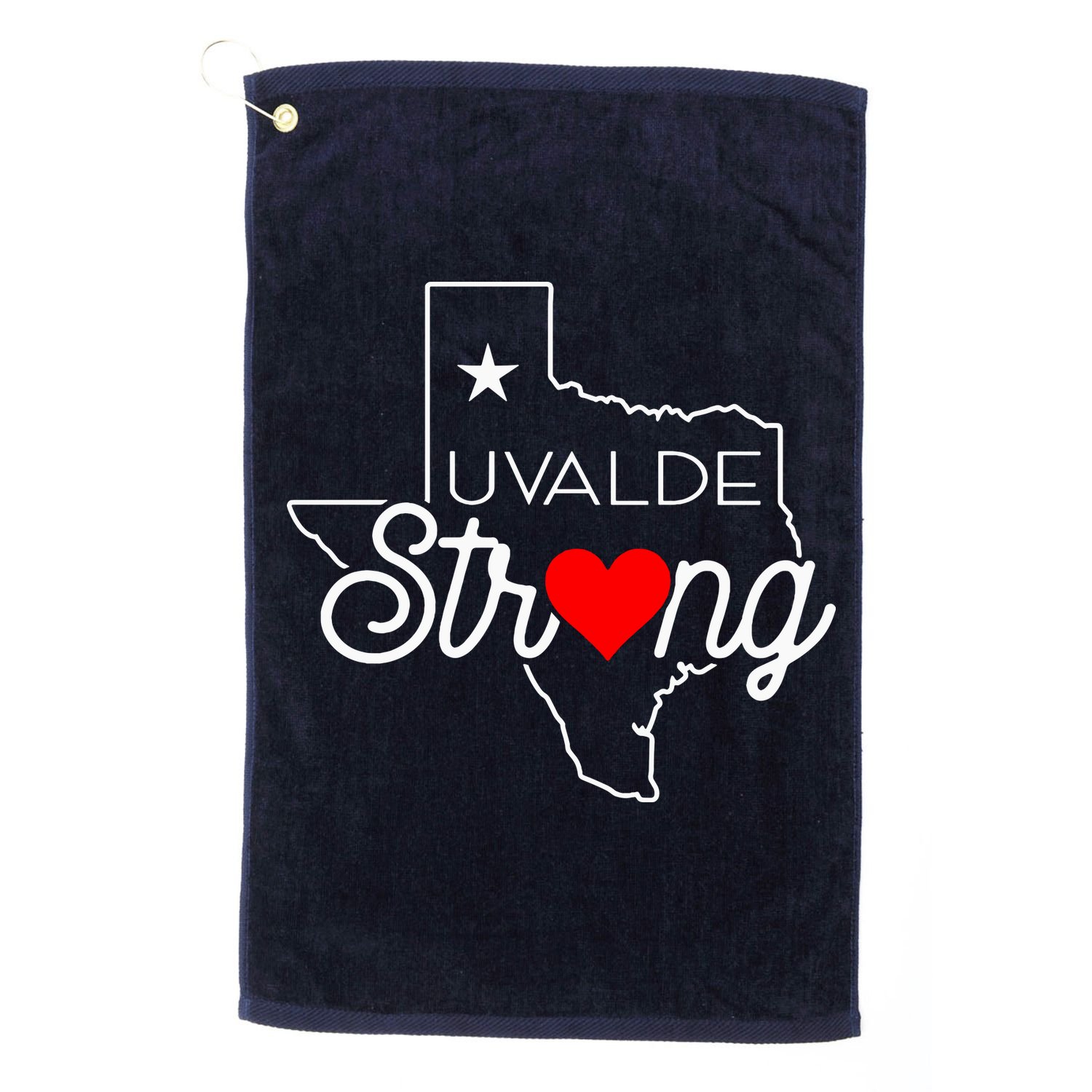 Uvalde Strong Pray For Texas Golf Towel