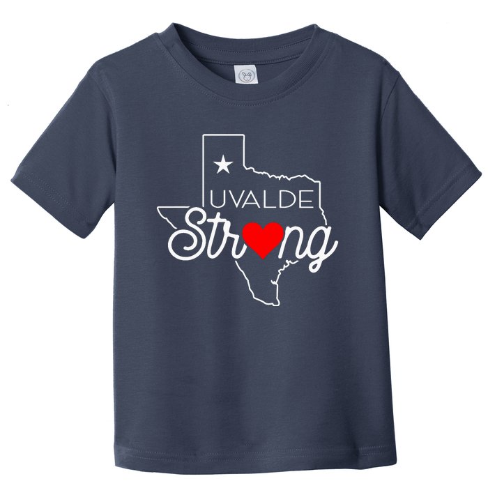 Uvalde Strong Pray For Texas Toddler T-Shirt