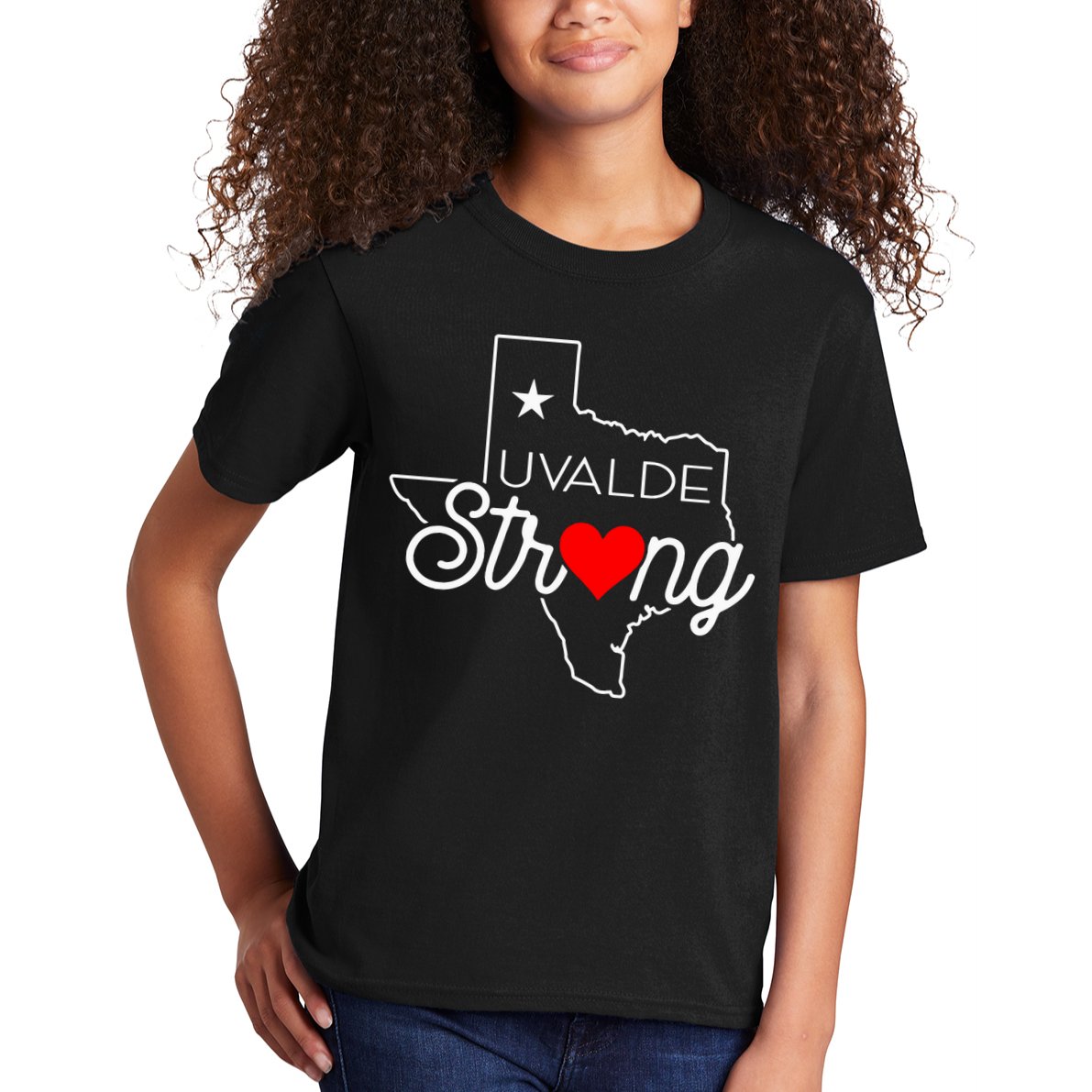Uvalde Strong Pray For Texas Kids T-Shirt