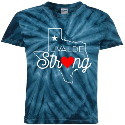 Uvalde Strong Pray For Texas Kids Tie-Dye T-Shirt