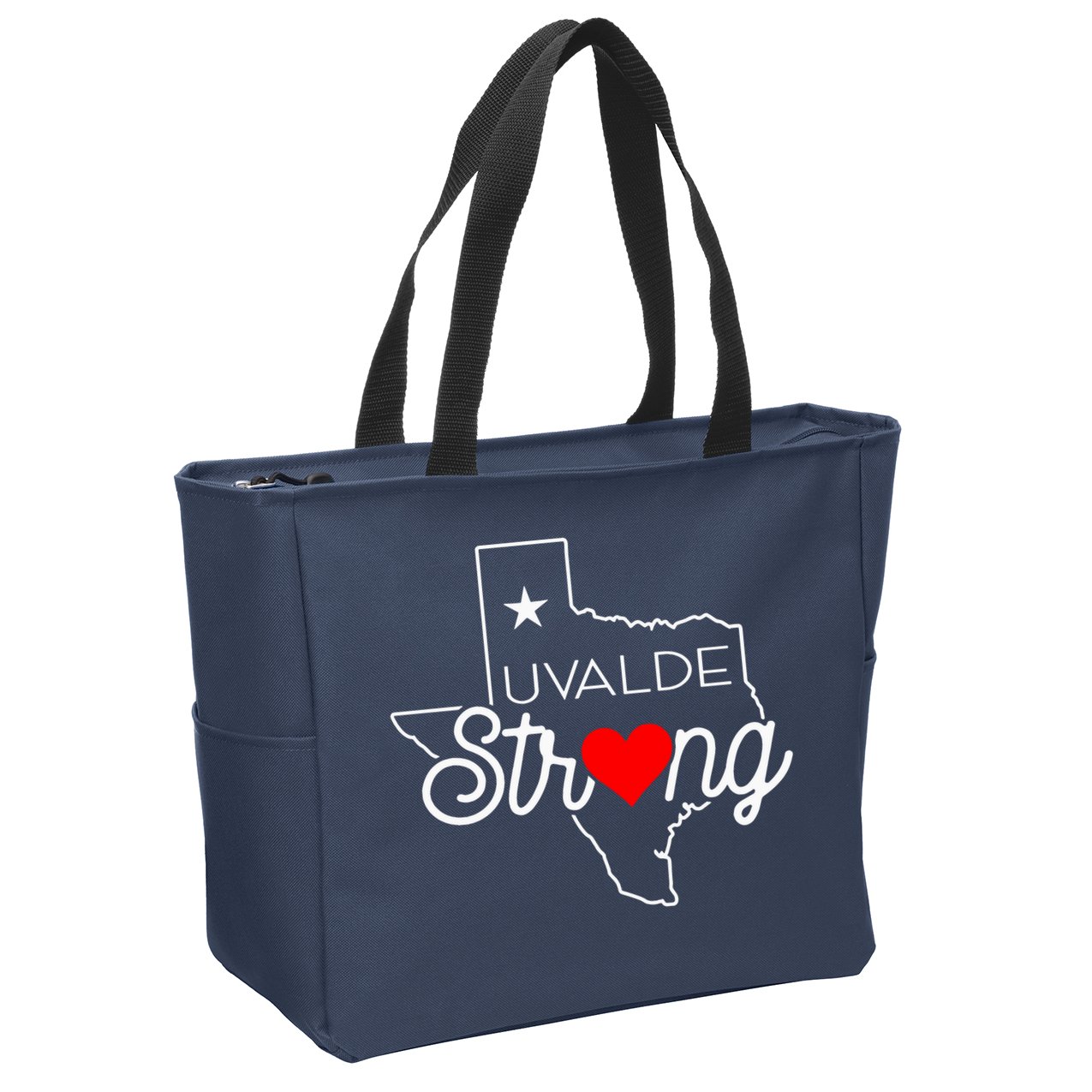 Uvalde Strong Pray For Texas Zip Tote Bag