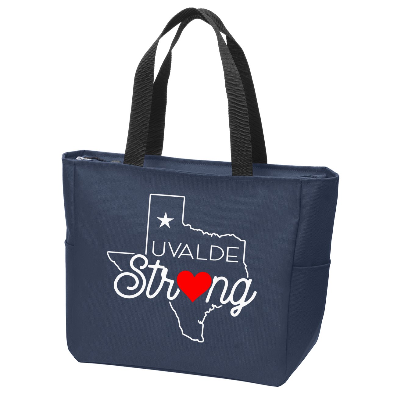 Uvalde Strong Pray For Texas Zip Tote Bag